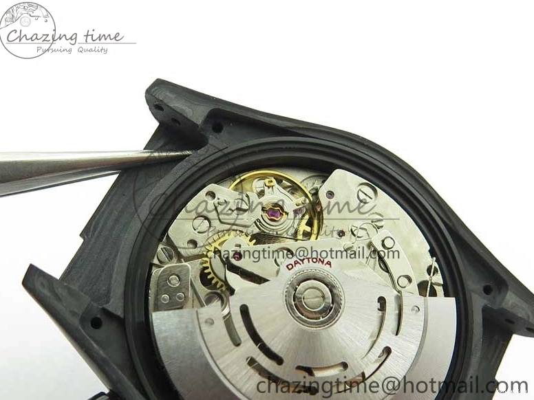 Red Carbon Daytona Carbon on Strap Hand OMF Dial Edition Nylon Black Black A4130 Best DIW 1121